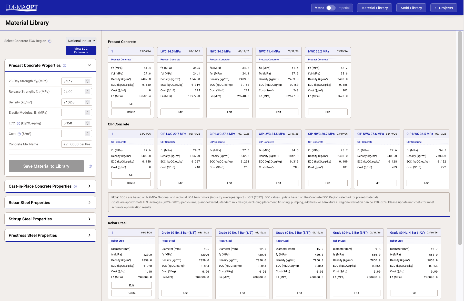 Material Library